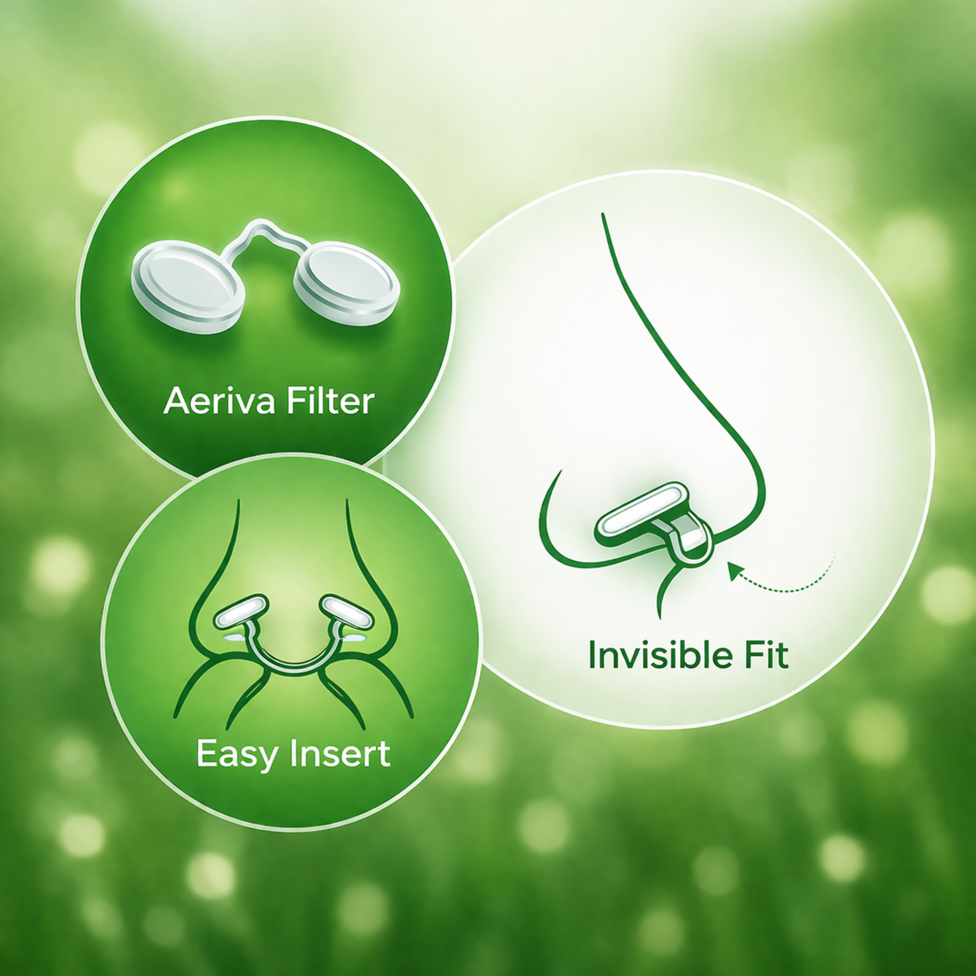 Aeriva Invisible Nasal Filter ™